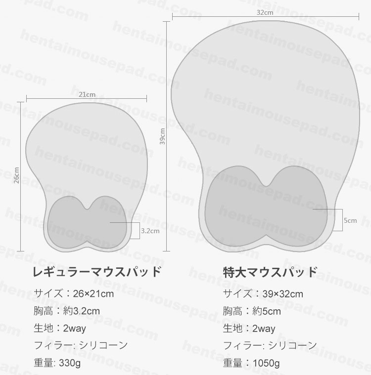 3D Oppai Mousepad 4