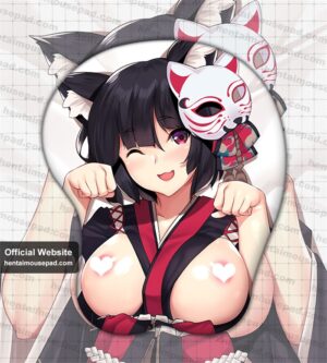 Azur Lane Yamashiro 3D Oppai Hentai Mousepad Life Size Mousepad