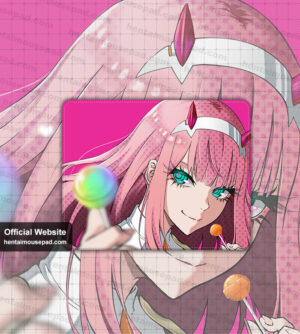 Darling in the Franxx Zero Two Square Mousepad