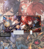 Genshin Impact Gaming Mousepad Ver2