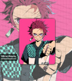 Kimetsu no Yaiba Tanjiro Kamado Square Mousepad