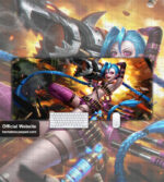 League of Legends Jinx Gaming Mousepad