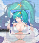 League of Legends Sona Square Mousepad