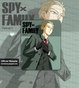 Spy x Family Loid Forger Square Mousepad Ver2