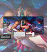 Star Guardian Xayah Rakan Gaming Mousepad