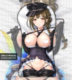 The Idolmaster Chiyuki Kuwayama Half Body 3D Titty Mousepad