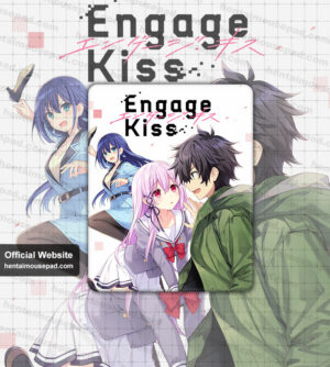 Engage Kiss Square Mousepad