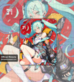 Hatsune Miku Square Mousepad 1