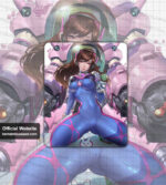 Overwatch DVA Square Mousepad