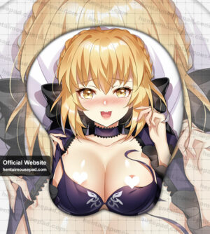 Fate Stay Night Saber 3D Boob Hentai Mousepad Life Size Mousepad