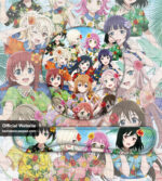 Love Live Mousepad With Wrist Rest