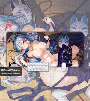 Kamisato Ayaka Genshin Impact Hentai Gaming Mousepad