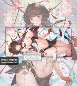 Lingsha Honkai Star Rail Hentai Gaming Mousepad XXL