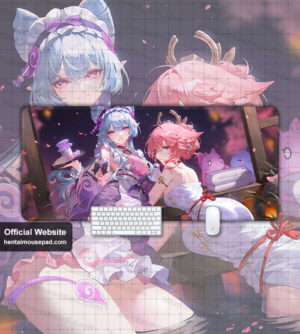 Yumemizuki Mizuki Yae Miko Genshin Impact Gaming Mousepad