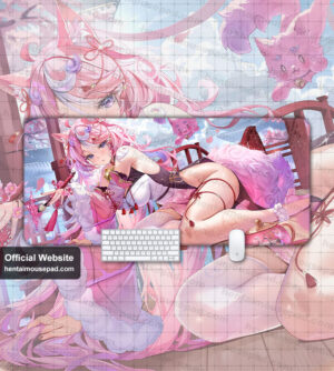 Fox Girl Mousepad For Gaming