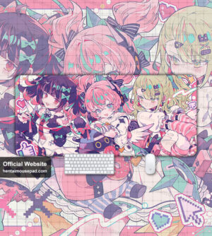 Aria Nangong yu Sunna Zenless Zone Zero Gaming Mousepad