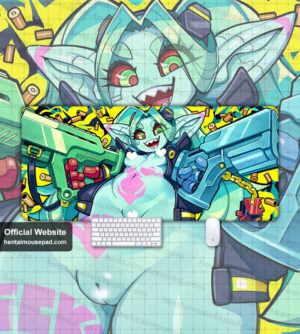 Rebecca Cyberpunk Gaming Mousepad Hentai