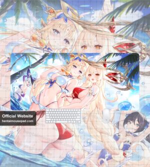 Nicole Reeyn Alice Genshin Impact Large Mousepad For Gaming